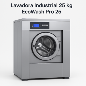 Lavadora Industrial 25 kg – EcoWash Pro 25